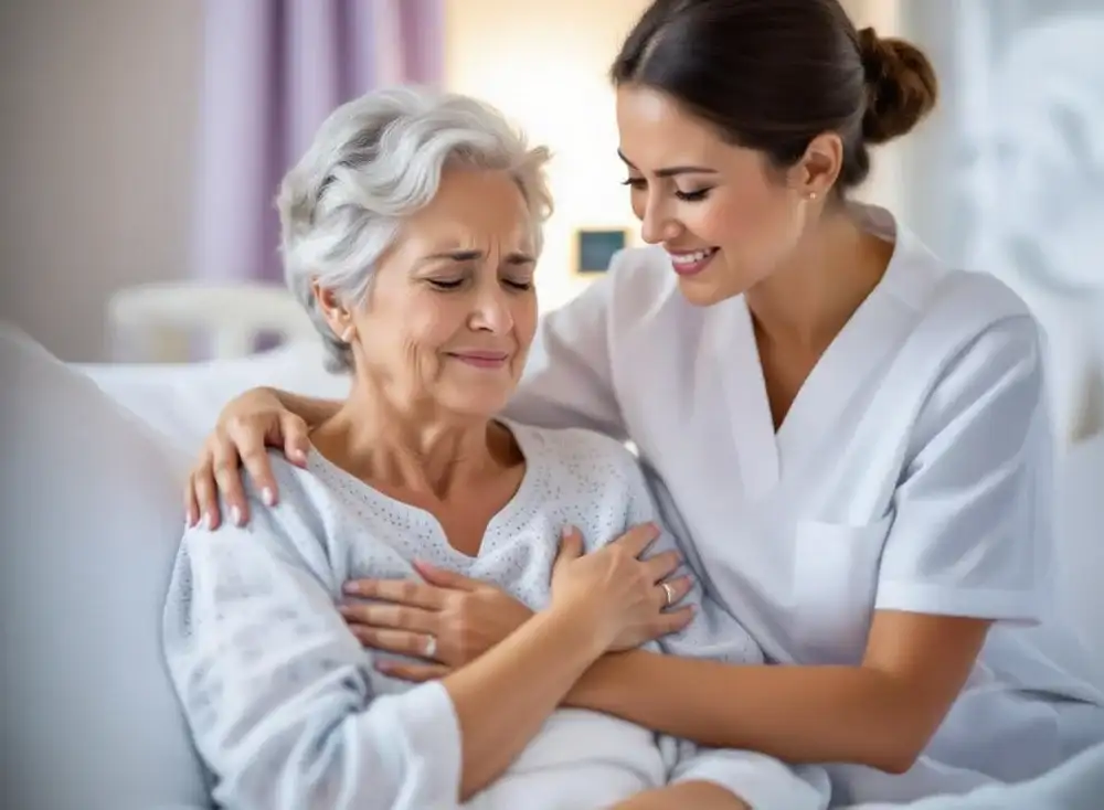 Pain and symptom management services by Shoreline Hospice Care for hospice patients in Dallas area.